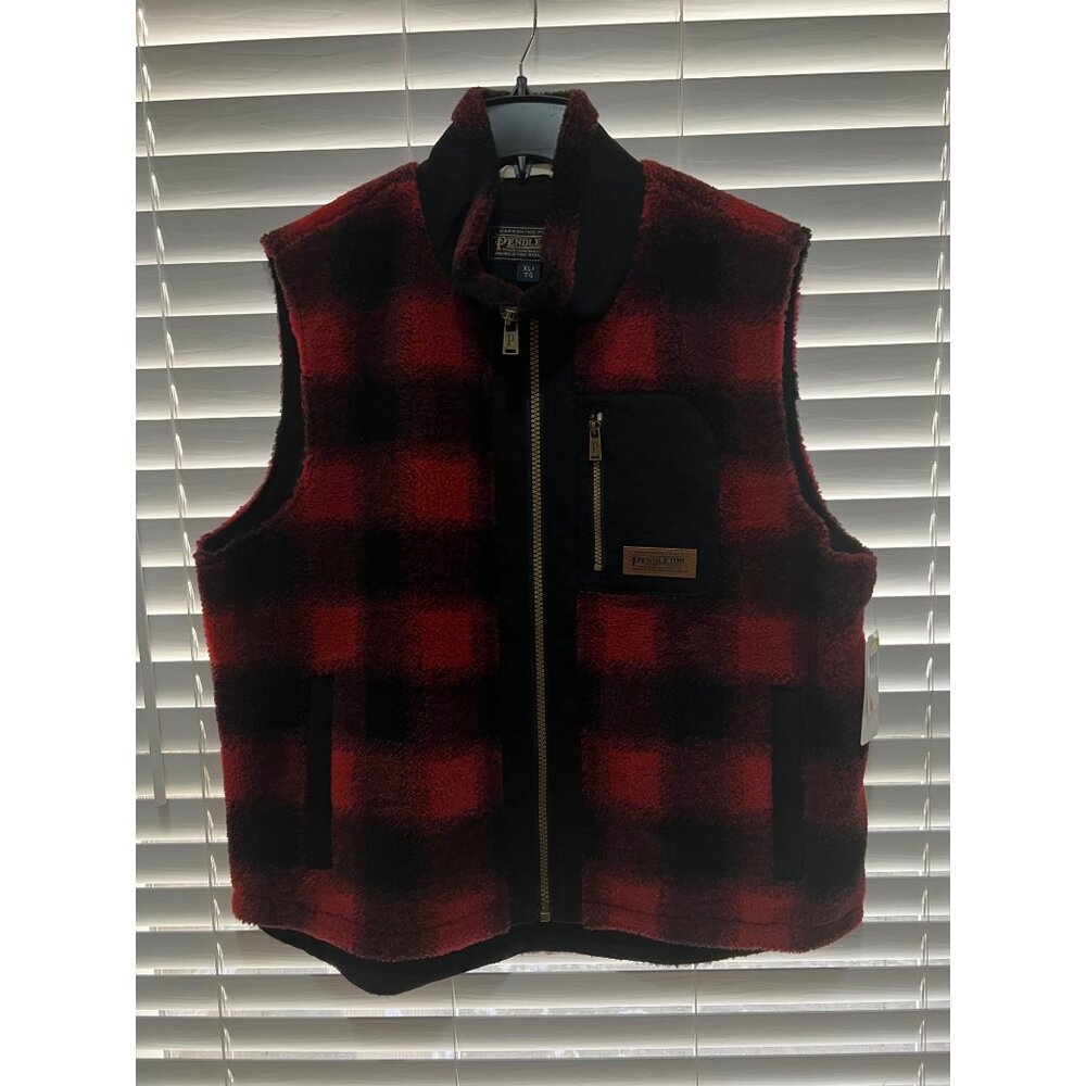 Pendleton Men's Ridgeline Fleece‎ Vest NWT - Picture 4 of 7
